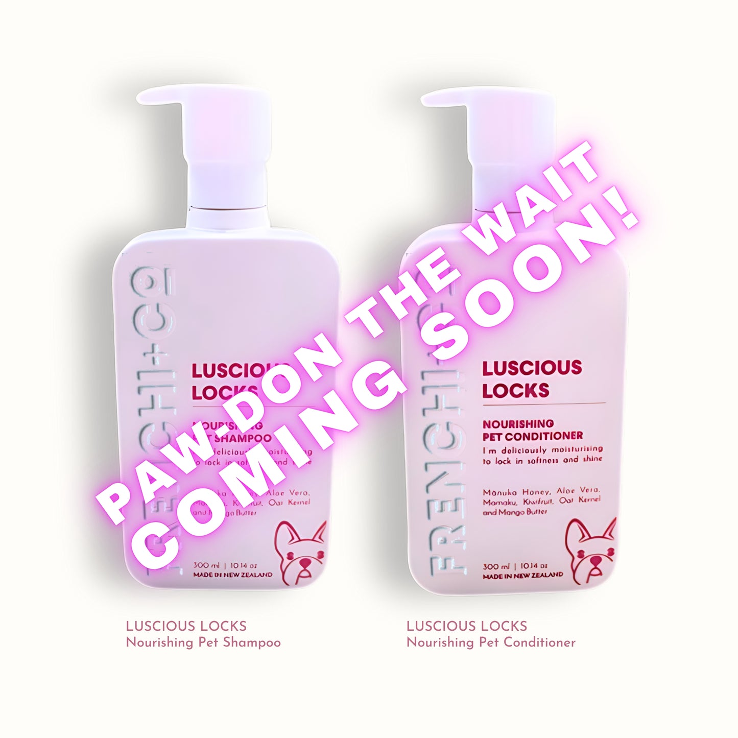 LUSCIOUS LOCKS | TWIN PACK Nourishing Pet Shampoo and Conditioner