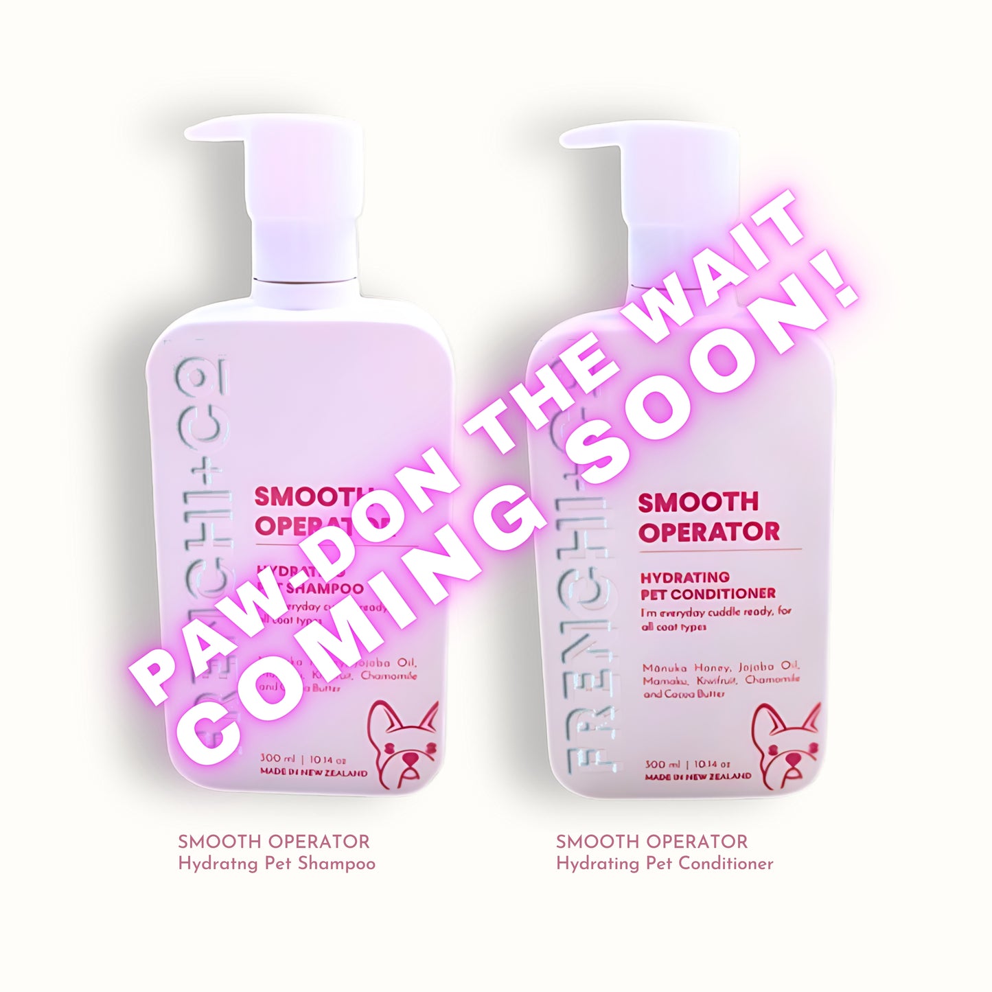 SMOOTH OPERATOR | TWIN PACK Hydrating Pet Shampoo and Conditioner